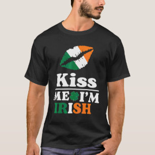 St Patrick's Kiss Me I'm Irish Funny Saint Patrick T-Shirt