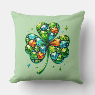 St. Patricks Klee-Kissen Kissen
