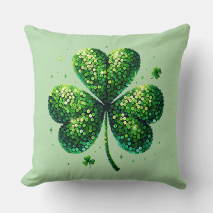 St. Patricks Kleeblatt-Kissen Kissen