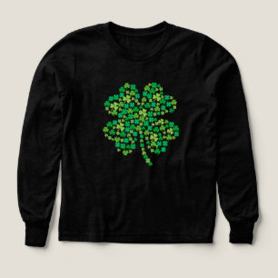 St. Patricks-Kleeblatt-T-Shirt