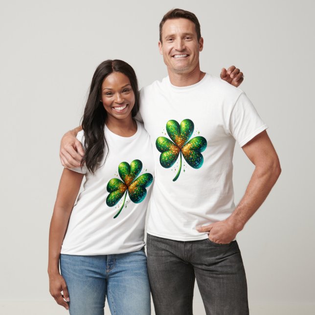 St. Patrick's Kleeblatt T-Shirt (Unisex)