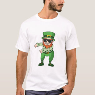 St. Patricks Kobold-Flossing-Tanz T-Shirt