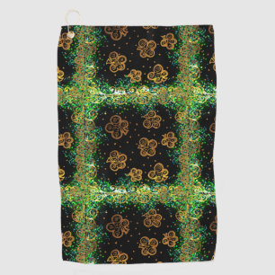 St. Patricks Kunst Golfhandtuch