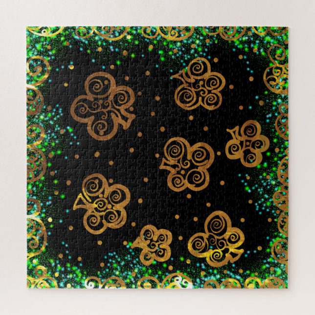 St. Patricks Kunst Puzzle (Vertikal)