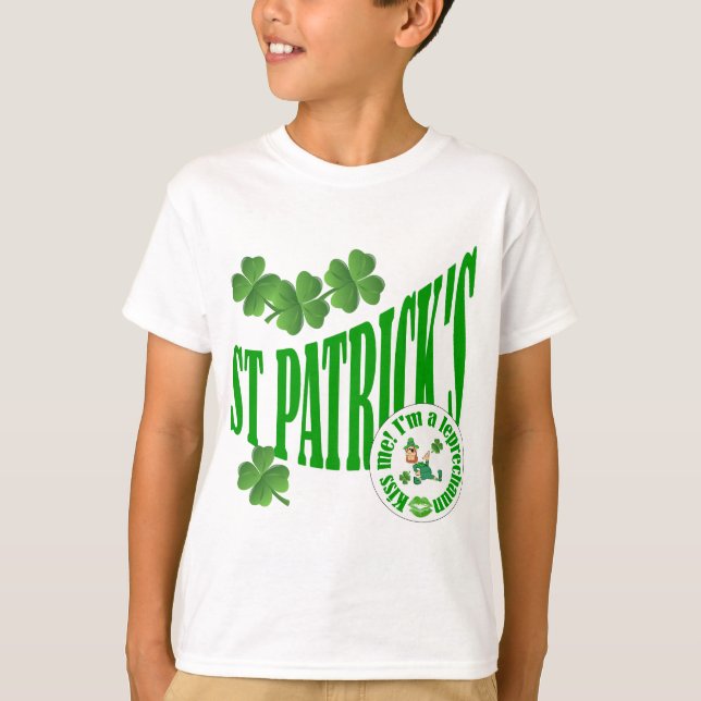 St Patrick's, küss mich, ich bin ein Kobobold T-Shirt (Vorderseite)