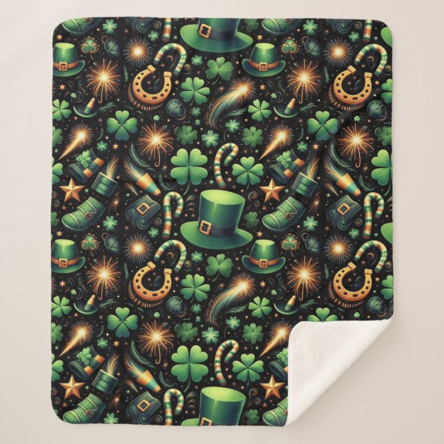 St. Patrick's Luck Sherpadecke (Vorderseite)