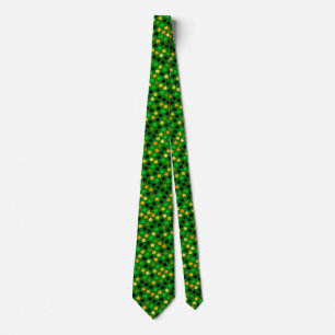 St Patrick's Lucky Clover Krawatte