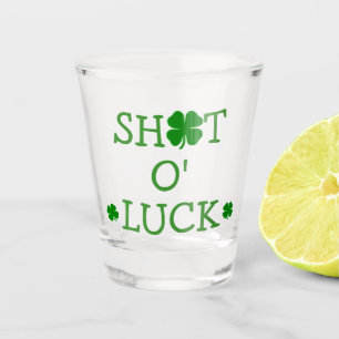 St. Patrick's Lucky Schnapsglas