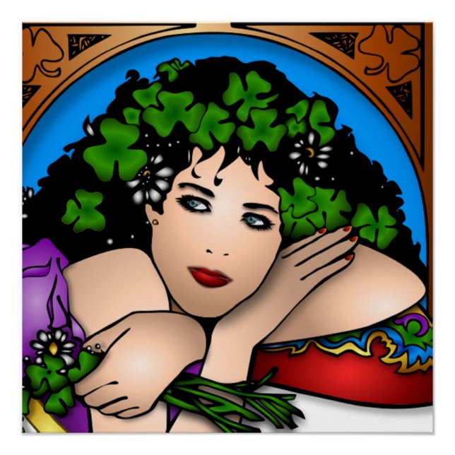 ST. PATRICK'S MÄDCHEN POSTER (Vorderseite)