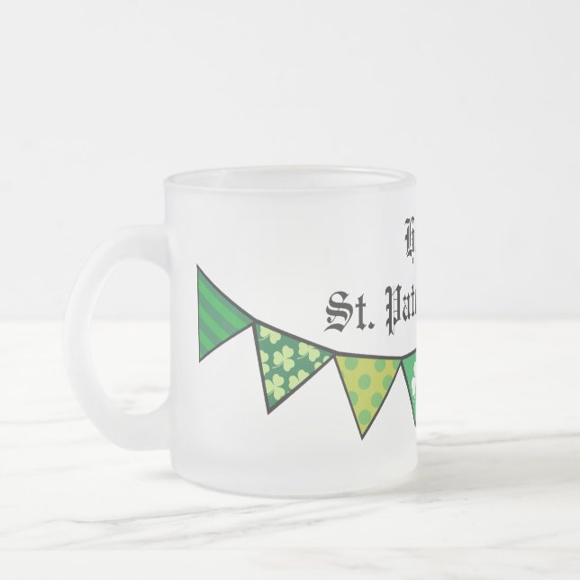 ST. PATRICKS MATTIERTE GLASTASSE 1 MATTGLASTASSE (Links)