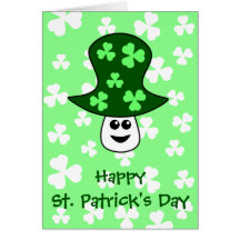 St. Patrick's Mushroom Card