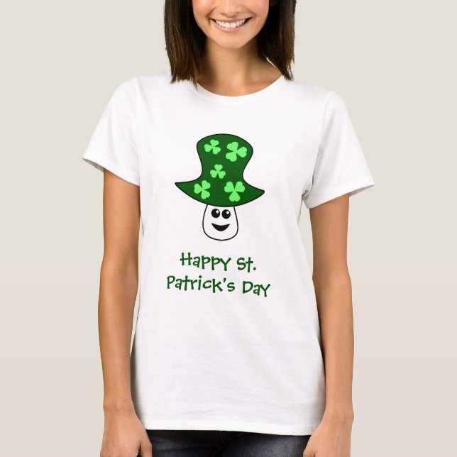St. Patrick's Mushroom T - Shirt (Vorderseite)