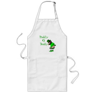 St Patrick's Paddly O' Daddy Leprechaun Schürze