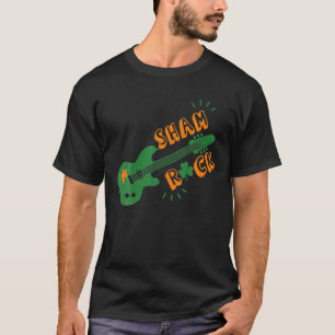 St.Patricks Party Irish Shamrocked Sham Rock Guit T-Shirt