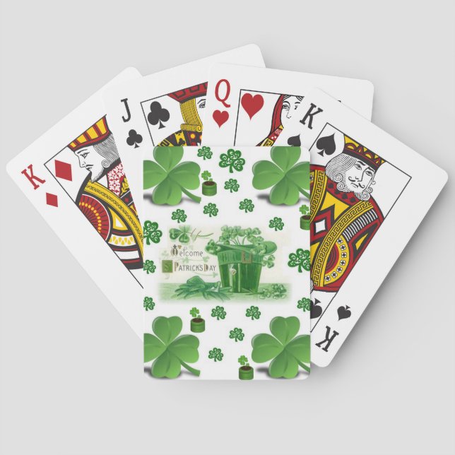 St. Patrick's Play Card Deck Spielkarten (Rückseite)