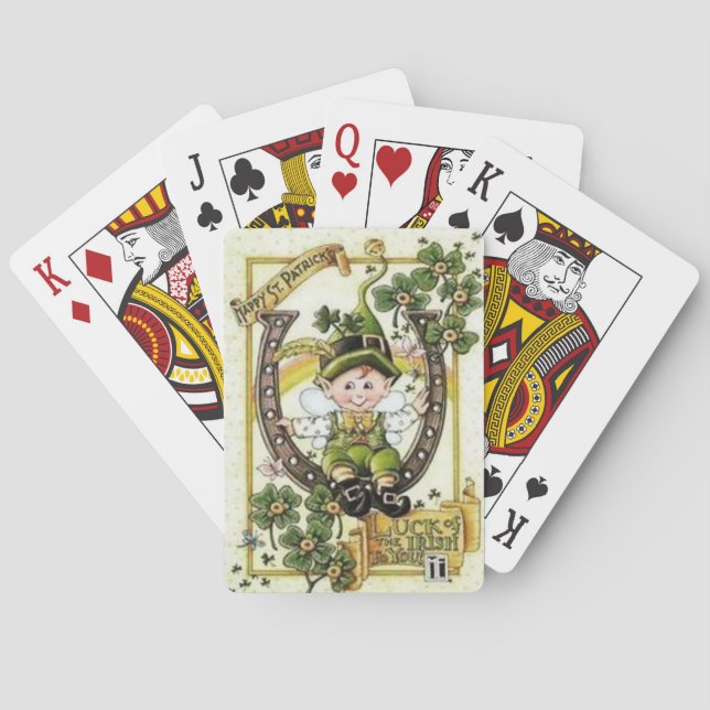 St. Patrick's Play Card Deck Spielkarten (Rückseite)