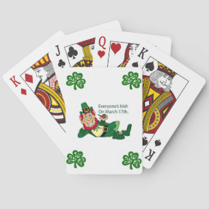 St. Patrick's Play Card Deck Spielkarten