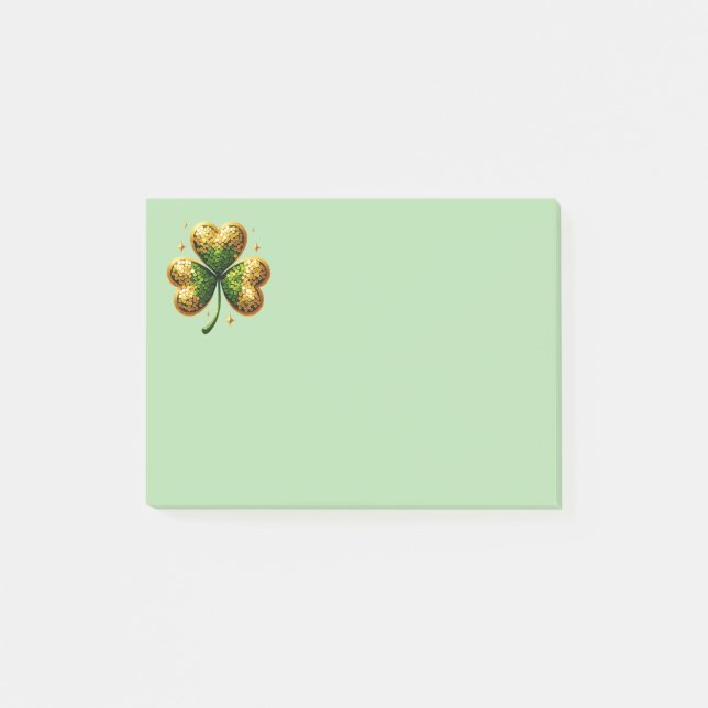 St. Patricks  Post-it Klebezettel (Vorderseite)