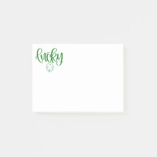 St. Patricks Post-it Klebezettel