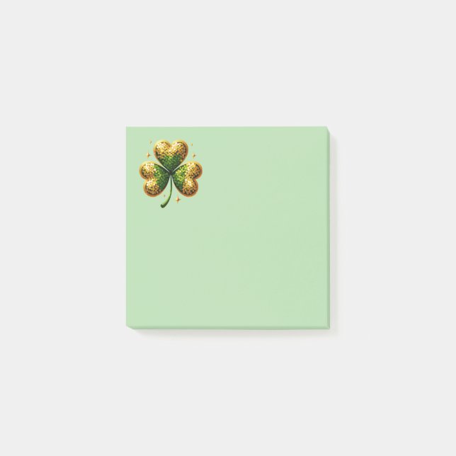 St. Patricks  Post-it Klebezettel (Vorderseite)