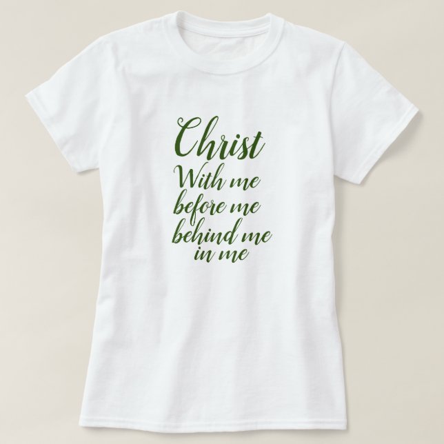 St. Patrick's Prayer T - Shirt (Design vorne)