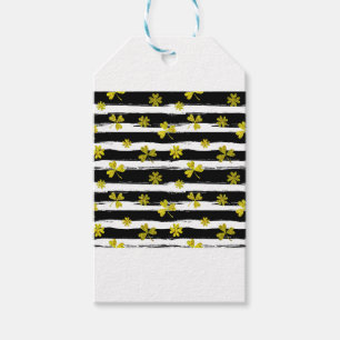 st patricks schwarz weiß klee geschenkanhänger