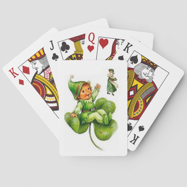 St. Patrick's Spielkarten-Deck Spielkarten (Rückseite)