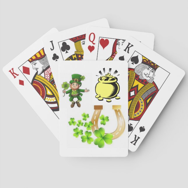 St. Patrick's Spielkarten-Deck Spielkarten (Rückseite)