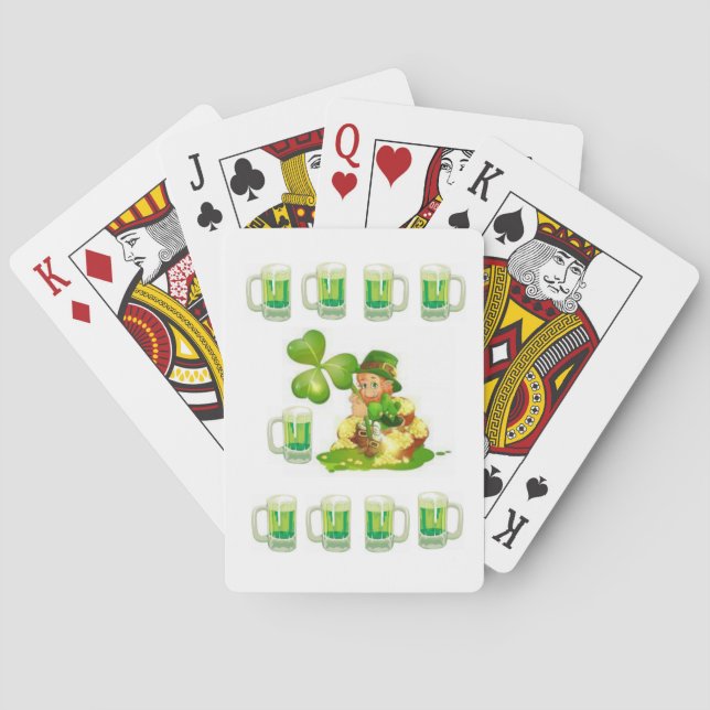 St. Patrick's Spielkarten-Deck Spielkarten (Rückseite)