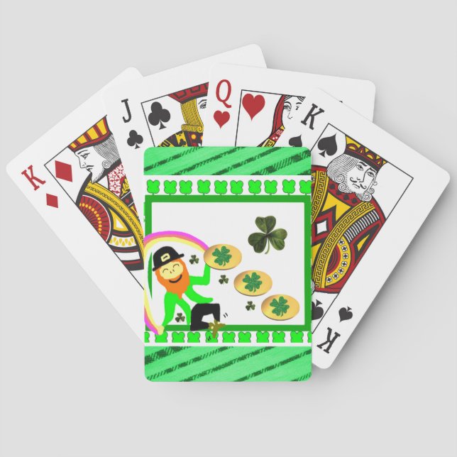 St. Patrick's Spielkarten-Deck Spielkarten (Rückseite)