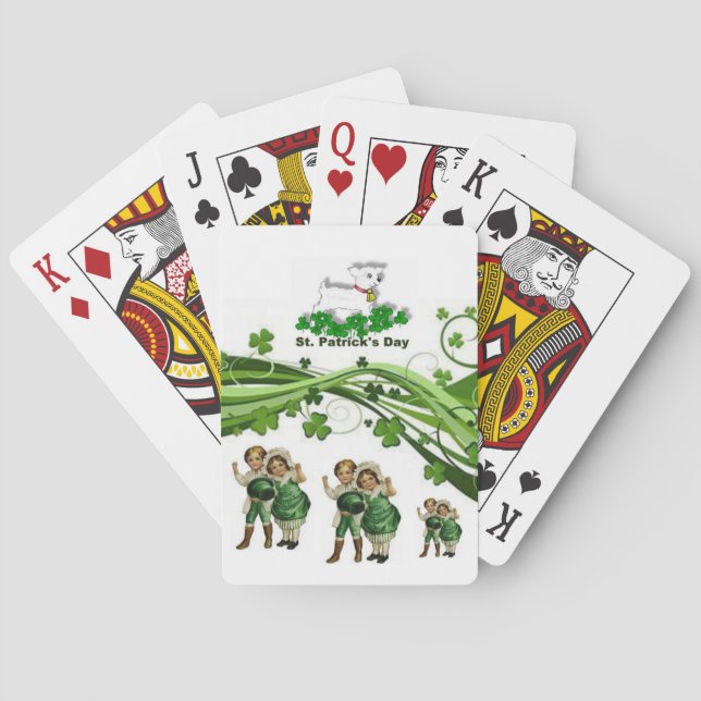 St. Patrick's Spielkarten-Deck Spielkarten (Rückseite)