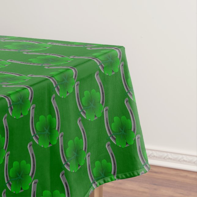 St Patrick's Tablecloth Lucky Charm Tablecloth Tischdecke (Beispiel)