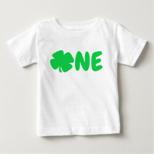St. Patricks Tag 1. Geburtstag Baby T-shirt