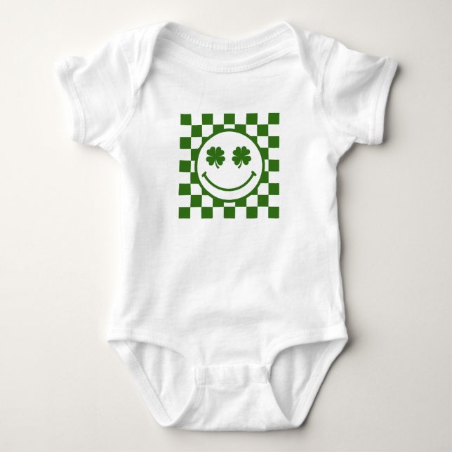 St. Patricks-Tag Baby Strampler (Vorderseite)