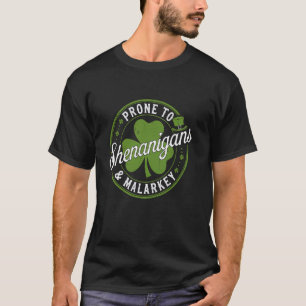 St. Patricks Tag Bekleidung Anfällig für Schaberna T-Shirt