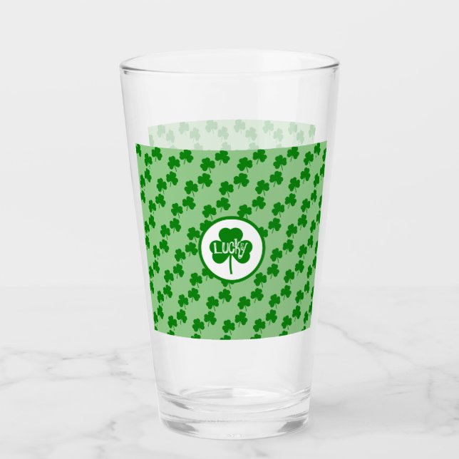 St. Patricks Tag Glas (Vorderseite)