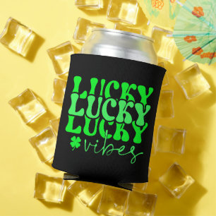 St. Patricks Tag Glückliches grünes Styling Dosenkühler