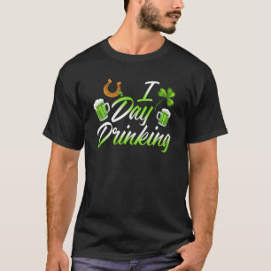 St Patricks Tag I Liebe Tag Drink Funny für Bier T-Shirt