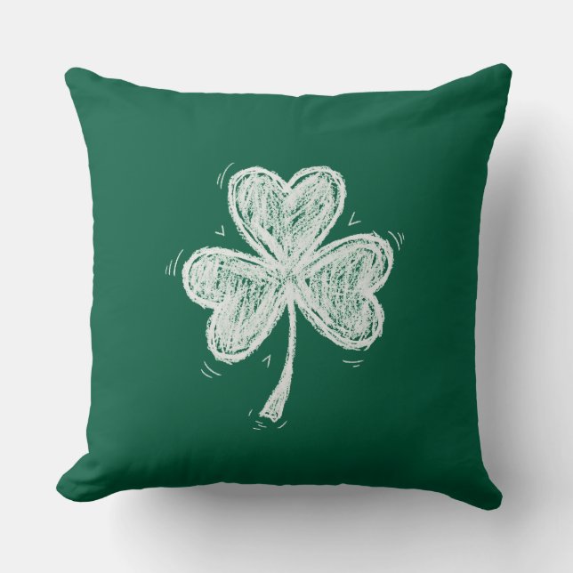 St. Patrick's Tag Kissen (Vorderseite)