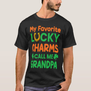 St Patricks Tag Mein Lieblings-Lucky Charms ruft m T-Shirt