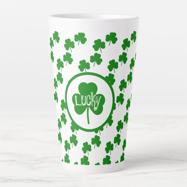 St. Patricks-Tag Milchtasse (Vorderseite)
