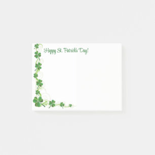 St. Patricks Tag Post-it Klebezettel