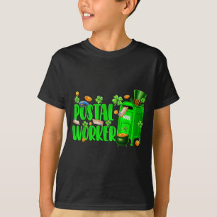 St. Patricks-Tag Postzusteller irische Post T-Shirt