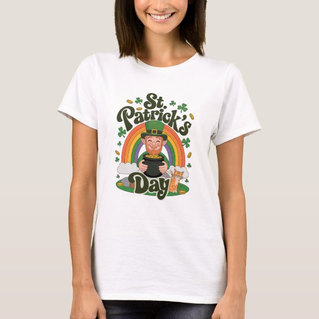 St Patricks Tag T-Shirt (Vorderseite)