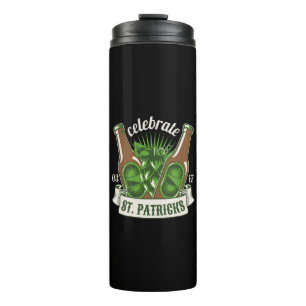 St. Patricks Tag Thermosbecher