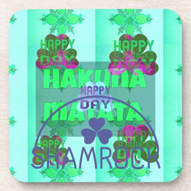 St. Patricks Tag Untersetzer (Vorderseite)
