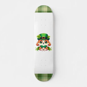 St. Patricks Tag Welpe Skateboard