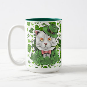 ST. PATRICK'S TAG ZWEIFARBIGE TASSE