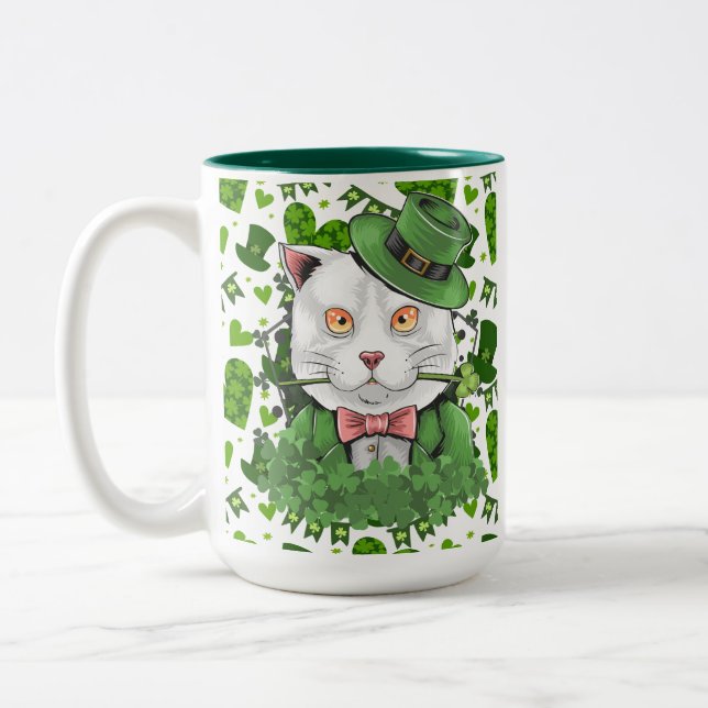 ST. PATRICK'S TAG  ZWEIFARBIGE TASSE (Links)