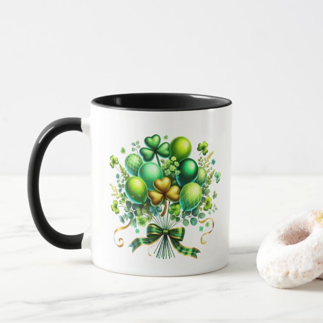 St. Patricks Tasse (Mit Donut)